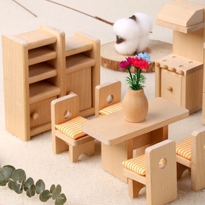 Niños simulación hogar mini muebles juego de rol decoración <span class=keywords><strong>dormitorio</strong></span> habitación de los niños restaurante juego de Juguetes - Product Image 3