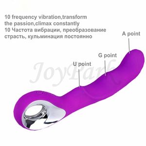 JoyPark grosir wanita merangsang Anna Jepang AV isi ulang silikon erotis G Spot tubuh vagina tongkat pijat 10 mode - Product Image 5