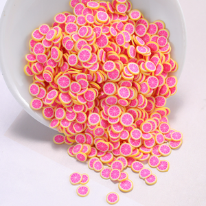 Noël créatif argile polymère bricolage chapeaux bijoux accessoires crème colle argile douce pièces divers fruits modèles gâteau amour - Product Image 5