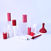 Baume à lèvres en capsule mignon, tube de style bonbon, bouchon à vis en plastique, 5 ml, conteneur vide pour rouge à lèvres et blush, emballage cosmétique OEM