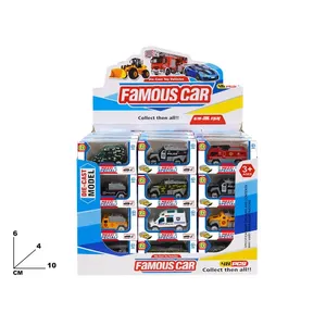 Famosos coches de juguete de metal fundido a presión, juego de 48 piezas, coches de modelo coleccionables para niños de 3 años en adelante - Product Image 1