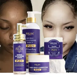 Whitening Ageing Organic Cosmetics Face Skin Care Set Custom Logo Facial Skin Care Set For Black Women