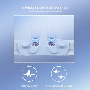 Smart Abdominal Waist Vibration Massage gürtel mit Wärme Wireless <span class=keywords><strong>Electric</strong></span> Lumbar Massage gürtel Karton Tragbares Taillen massage gerät - Product Image 3