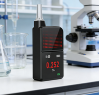 H3Pro Nouveau testeur d'alcoolémie rapide avec affichage numérique LCD et sortie de données