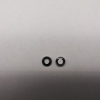 Lentille optique personnalisée en verre H-K9L, quartz, plan-convexe, avec revêtement chromé sur la zone des bords