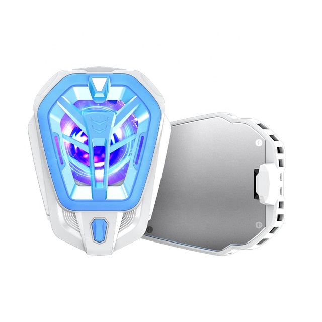 Mobile Phone Cooler Universal Magnetic Suction  Mobile Phone Cooling Fan K10 Double Turbine Semiconductor Refrigeration