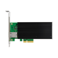 Kartu Jaringan SUNWEIT ST7540 PCI Express X8 Tembaga Single Port 1*RJ45 INTEL 82599EN NIC untuk Server Internal Garansi 2 Tahun CE