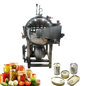 Ngang <span class=keywords><strong>mini</strong></span> áp lực vặn lại máy thực phẩm công nghiệp khử trùng Máy chế biến - Product Image 1