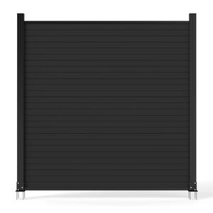 Vente en gros de panneaux de clôture en composite WPC résistants aux fissures panneaux de clôture de jardin imperméables pour l'extérieur de la maison clôture de la vie privée - Product Image 1