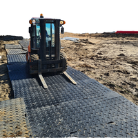 Facile à connecter et à transporter, assemblage rapide pour route d'accès temporaire de chantier