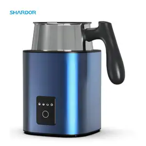 Cold Hot Heater Coffee Foam Steamer Milk Foam Steamer 550W Motor SS 304 Cup Automatic Switch-Of Electric Milk Frother