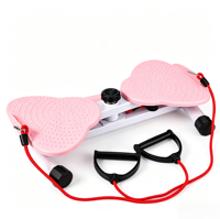 Appareil d'exercice portable en acier pour le renforcement des abdominaux avec cordes de traction pour femmes et hommes