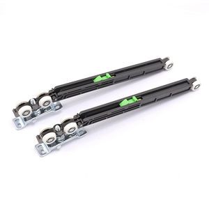 Poulie hydraulique bidirectionnelle à <span class=keywords><strong>double</strong></span> tige pour <span class=keywords><strong>porte</strong></span> <span class=keywords><strong>coulissante</strong></span> cachée en bois, <span class=keywords><strong>rail</strong></span> de suspension muet, roue <span class=keywords><strong>suspendue</strong></span>, quincaillerie de <span class=keywords><strong>porte</strong></span>. - Product Image 1