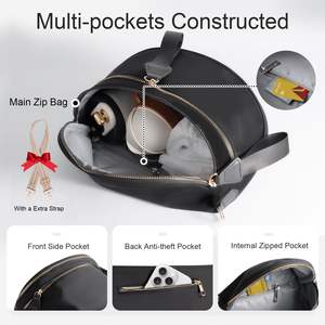 Fabrika özel Fanny paketi damalı baskı naylon bel çantası seyahat göğüs çanta moda kadınlar için Crossbody çanta - Product Image 3