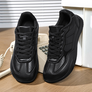 รองเท้าผ้าใบหุ้มข้อต่ำ สวมใส่สบาย <span class=keywords><strong>หัว</strong></span>รองเท้ากว้าง คุณภาพสูง ขายส่ง รองรับการสกรีนโลโก้ สำหรับผู้ชาย รองเท้าสไตล์เดินเล่นกลางแจ้ง ผลิตโดยผู้ผลิต - Product Image 3