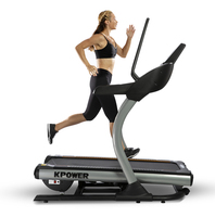 Tapis roulant électrique sans fil K455 Performance avec écran LCD, inclinaison automatique programmable, respectueux de l'environnement, pour les passionnés de fitness à domicile ou en salle de sport