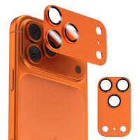 Protection d'objectif d'appareil photo 3D en verre trempé double couleur AR Armor anti-rayures haute définition pour iPhone 17 Pro Pro Max