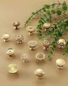 Hot Sale Polished <strong>Gold</strong> Brass Pull Handles Kitchen Cabinet <strong>Knob</strong> Furniture Cupboard Wardrobe <strong>Drawer</strong> <strong>Knobs</strong> - Product Image 4