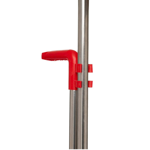 Ensemble balayette et pelle à long manche pour usage domestique, balayette pliable avec manche en plastique et tête de balayette en PET - Product Image 5