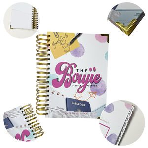 Muestra gratis personalizar Estilo <span class=keywords><strong>de</strong></span> vida diario planificador <span class=keywords><strong>de</strong></span> negocios A5 presupuesto ahorro <span class=keywords><strong>de</strong></span> dinero diario libro cuaderno diario impresión bajo demanda 2026 - Product Image 4