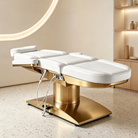 Fauteuil de podologie médicale, chaise de tatouage, fauteuil esthétique, lit de beauté, table de massage électrique pour spa, rotatif, blanc, moderne