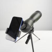 Telescopio Terrestre HD 25-75x70 con Adaptador para Teléfono para Observación de Aves y Vida Silvestre, Venta al Por Mayor OEM