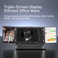 Portátil OEM Personalizado con Pantalla Triple de 16 Pulgadas, Estación de Trabajo Móvil I5 para Diseñadores y Creación de Contenido, 64 GB, 4 TB, GPU Externa