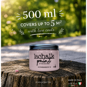 21 MOUNTBATTEN PINK 500 ml LaChalk the evolution of <b>chalk</b> paint Where <b>chalk</b> meets resin: Hybrid <b>Chalk</b> Resin Paint made in - Product Image 2