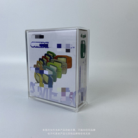 Vente en gros Gameboy Advance Box en acrylique étuis de protection de jeu rétro en plastique pour affichage uniquement