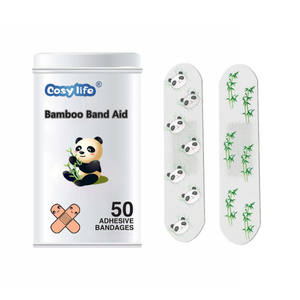 Panda écologique populaire pansement de premiers soins plâtre de bande de bambou naturel pour le pansement de patch - Product Image 4
