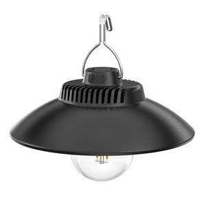 Lampe de camping LED, lampe d'ambiance chaude pour tente, batterie intégrée de 1200mAh, rechargeable par type-C, pour la randonnée et l'utilisation en extérieur - Product Image 4