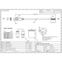 USB a RS485 SERIAL 1,8 M Ft232 Usb Rs485 Cable de extremo de alambre de 6 núcleos FT232R