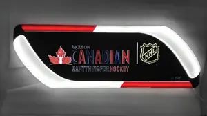 Hockey Led Zeichen 3D Hockey Rink NHL Team Logo Licht Neon
