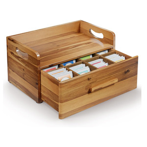 Custom Made Square Solid Wood <b>Storage</b> <b>Box</b> Vintage Walnut Jewelry <b>Box</b> For Gift Packaging - Product Image 3