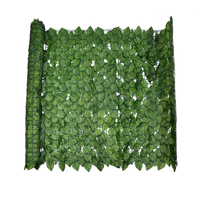 Vente directe usine : Panneau de clôture décoratif en feuilles artificielles, clôture végétale artificielle pour extérieur, jardin, aménagement paysager et intimité