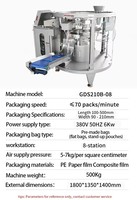 Machine d'emballage entièrement automatique pour sachets préformés, avec pompe de scellage, pesage et remplissage pour Doypack, sachets plats à fermeture éclair, granulés, liquides et pâtes