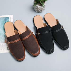 Chaussures Richelieu Rétro Tendance 2026, Mocassins Homme en Daim et Cuir Véritable, Grande Taille - Product Image 3