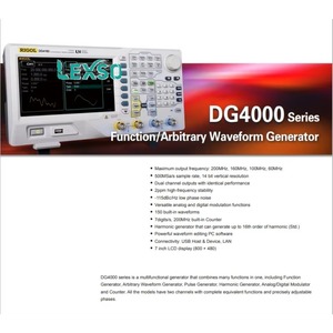 Generador de Formas de Onda Múltiples Rigol DG4202 con Función Arbitraria, Modo y Generación de Ruido Lexso - Product Image 4