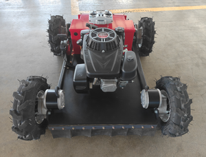 Tondeuse à gazon automatique tout-terrain 550 mm télécommandée, <span class=keywords><strong>robot</strong></span> tondeuse multifonctionnel pour jardin, désherbage à grande échelle - Product Image 1