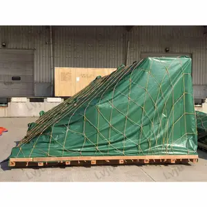 Großhandel markise 12ft-LVJU 12ft x 20ft 4m x 6m Plane Wasserdichte PVC-beschichtete Planen abdeckung für Waren