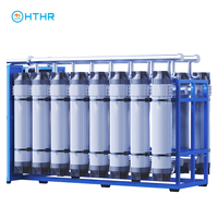 Système de traitement d'eau UF automatique 220V avec PLC/pompe, pour la conservation, le recyclage et la purification de l'eau industrielle