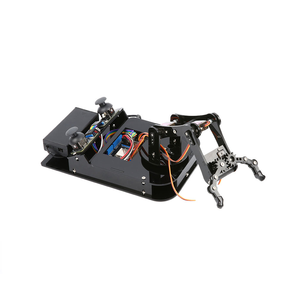 ACEBOTT 4DOF Smart Robot Arm Kit ESP32 Robotic Car Set for STEM ...