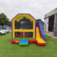 16.4ft géant commercial gonflable coloré videur sautant rebond maison toboggan Combo château aire de jeux
