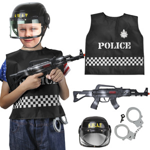 Uniformi da <span class=keywords><strong>Polizia</strong></span> per Bambini, Uniformi Speciali da <span class=keywords><strong>Polizia</strong></span> e Set <span class=keywords><strong>di</strong></span> Abbigliamento per Giochi <span class=keywords><strong>di</strong></span> Ruolo per Bambini - Product Image 2