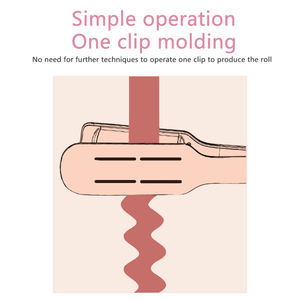 Voaun Điện Phẳng Sắt Tóc Ép Tóc Dẫn Tạo Kiểu Tóc Uốn Tóc Uốn Tóc Kìm Tạo ra Ngô Sóng Tóc Phong Cách Làm cho Tóc Fluffy - Product Image 5