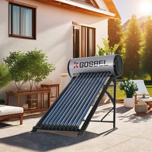 Pompe à eau <span class=keywords><strong>solaire</strong></span> haute pression GOSBEL 180L pour extérieur avec contrôleur <span class=keywords><strong>solaire</strong></span> et réservoir à tubes sous vide - Product Image 6