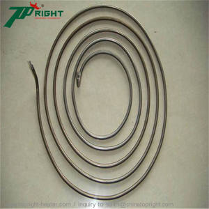 Élément chauffant de four électrique rond et flexible en acier inoxydable - Product Image 2