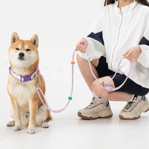 ชุดปลอกคอสุนัขและเชือกอเนกประสงค์แบบปรับได้ - Product Image 1