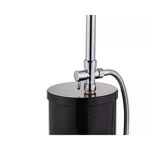 Colonne de <span class=keywords><strong>douche</strong></span> solaire extérieure en acier inoxydable à <span class=keywords><strong>prix</strong></span> <span class=keywords><strong>d</strong></span>'usine, température constante, jet de pluie, poignée unique - Product Image 3