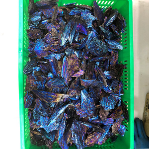 Bán Buôn Đá Khoáng Thạch Anh Tourmaline Màu Đen Tự Nhiên Đá Hào Quang Màu Xanh Chữa Bệnh - Product Image 4